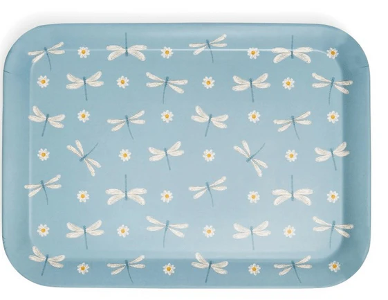 English Meadow - Bamboo Tray Large