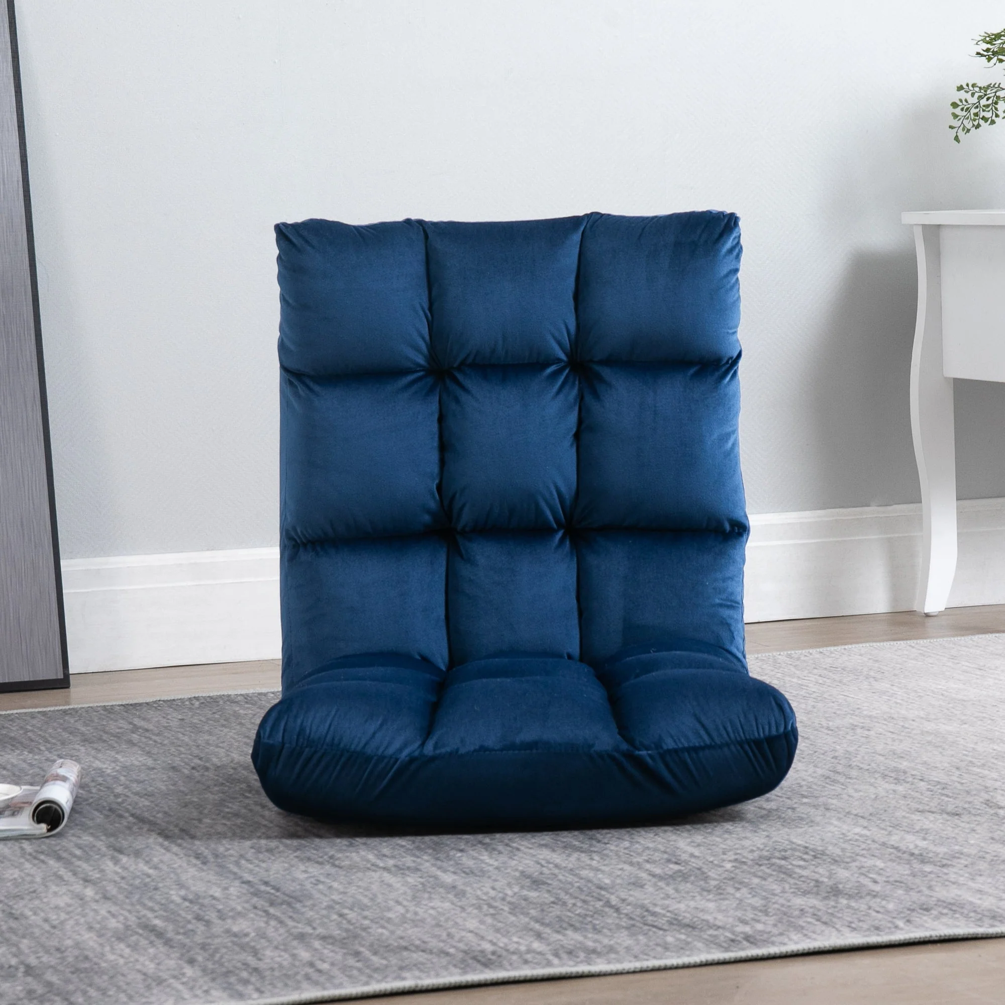 Floor Chair, 3-in-1 Foldable 13-Position, Metal Foam - Image 7