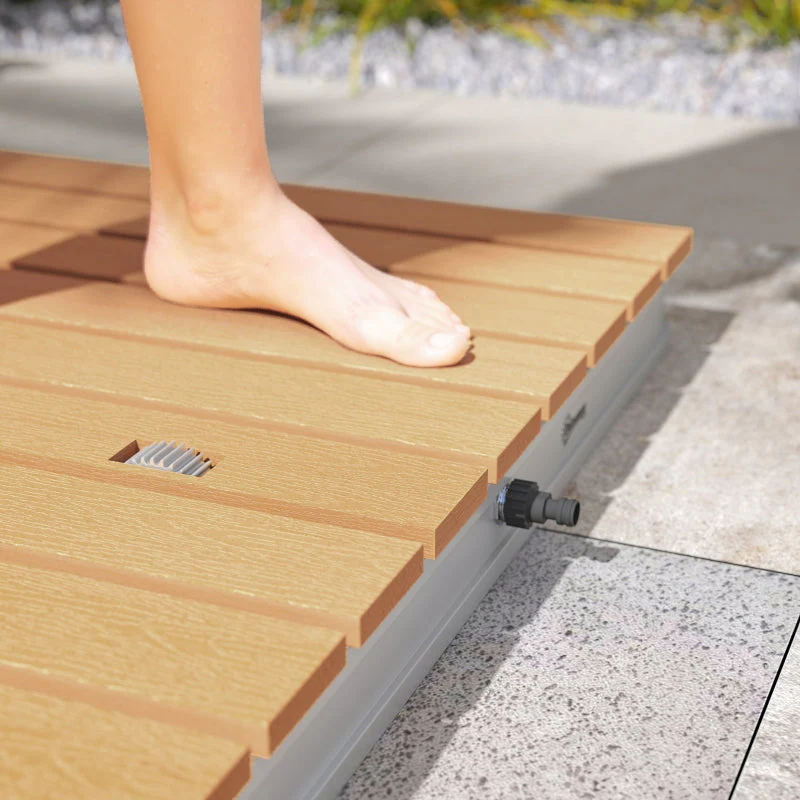 Floor Shower, Garden/Sauna, Adjustable, Aluminum - Image 5