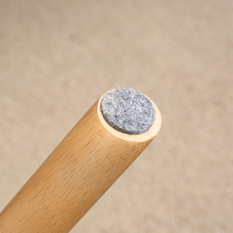 Footstool, Upholstered Stool, Dark Grey Berber Fleece - Image 7