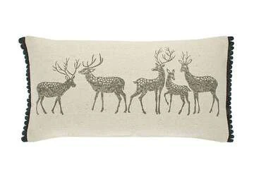 Forest Stag Cushion 30x60cm