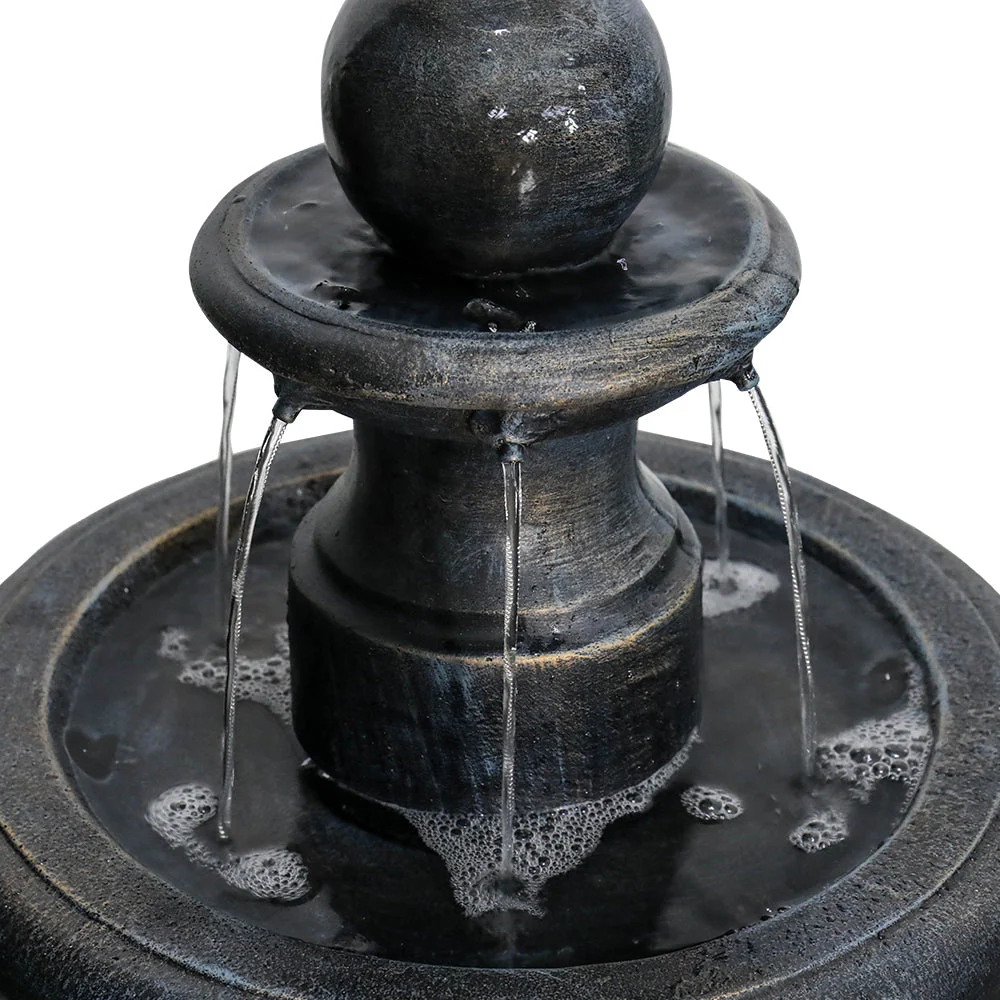 Fountain 115cm High Modern Outdoor Electric Pump, Concrete - Image 8