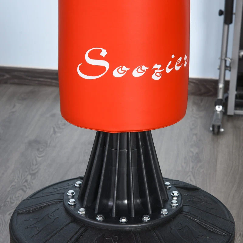 Freestanding Punching Bag with Reflex Ball 360° Bar Suction Base - Adjustable 155-205 cm - Image 6