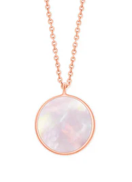 Full Moon Pendant - Rose Gold