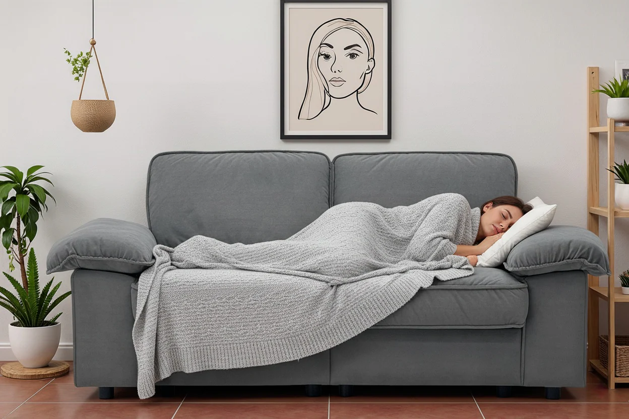 FX-P20EU-GY1 Modern Sofa with Hidden Storage Comfortable Upholstery Grey - Image 9