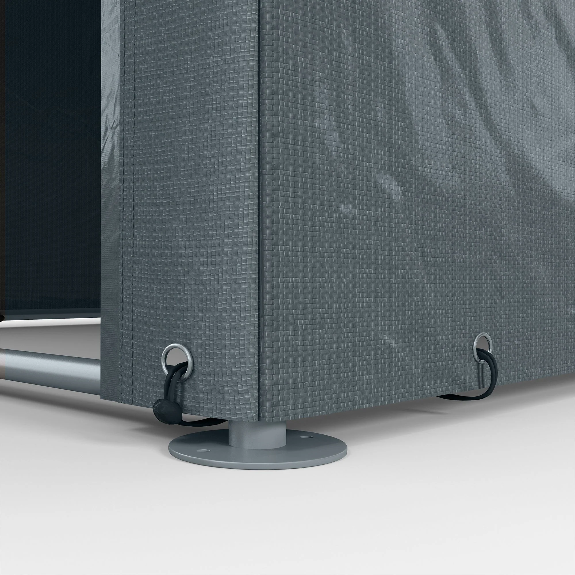 Garage Tent, UV Protection Storage with Zipper, Water-Repellent Foil - Image 7