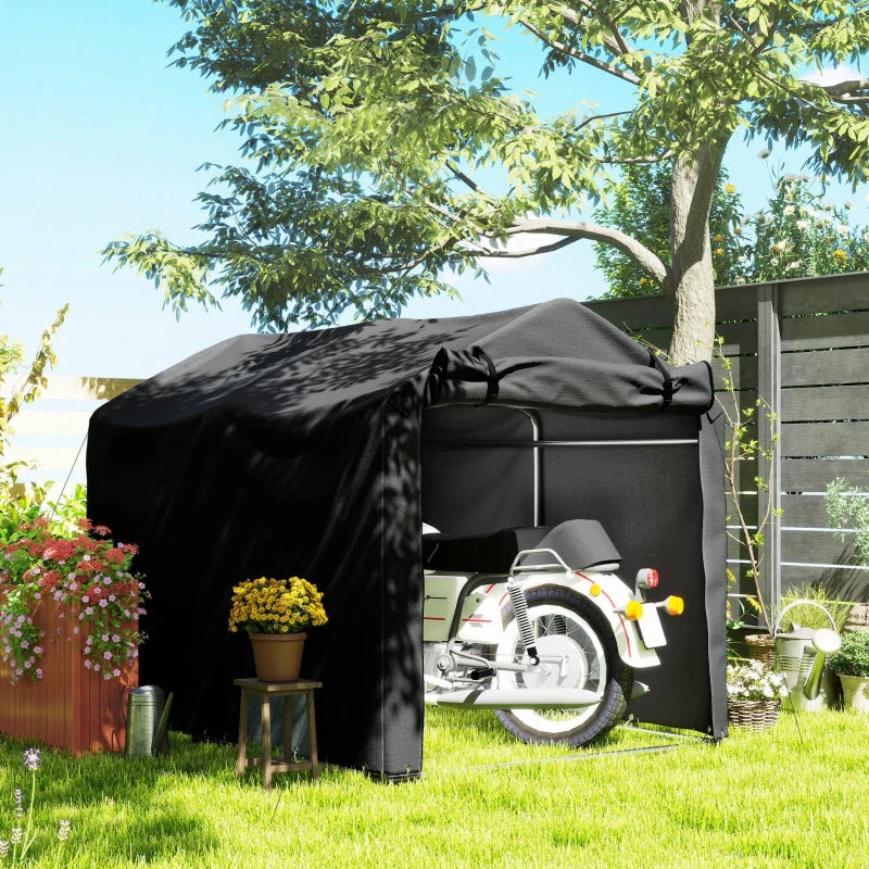 Garage Tent, Waterproof, UV-resistant, Black - Image 2