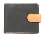 Gents Wallet - Black/Tan ZEN3