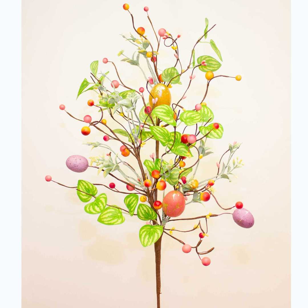 Gilded Egg Branch 30cm