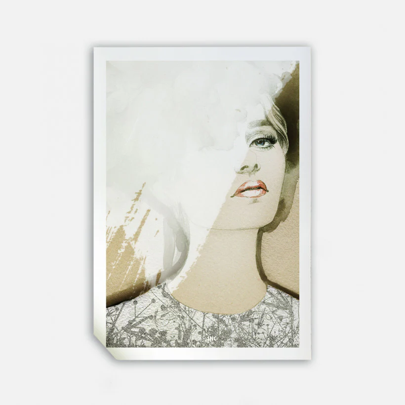 Girl, 50cmx70cm wall art