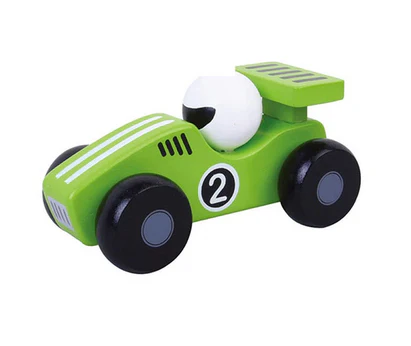 Green Racing Car