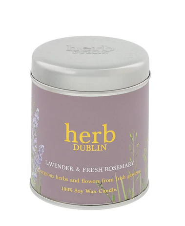 Herb Tin - Lavender Candle