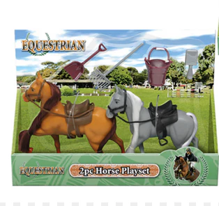 Horse Playset 2 Piece