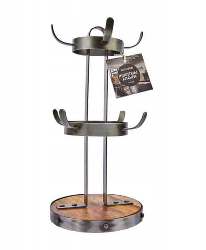 IND 8 Hook Mug Tree