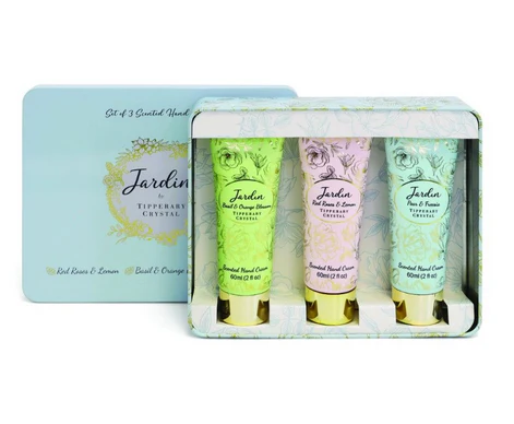 Jardin Set/3 Handcreams - Basil Pear & Freesia