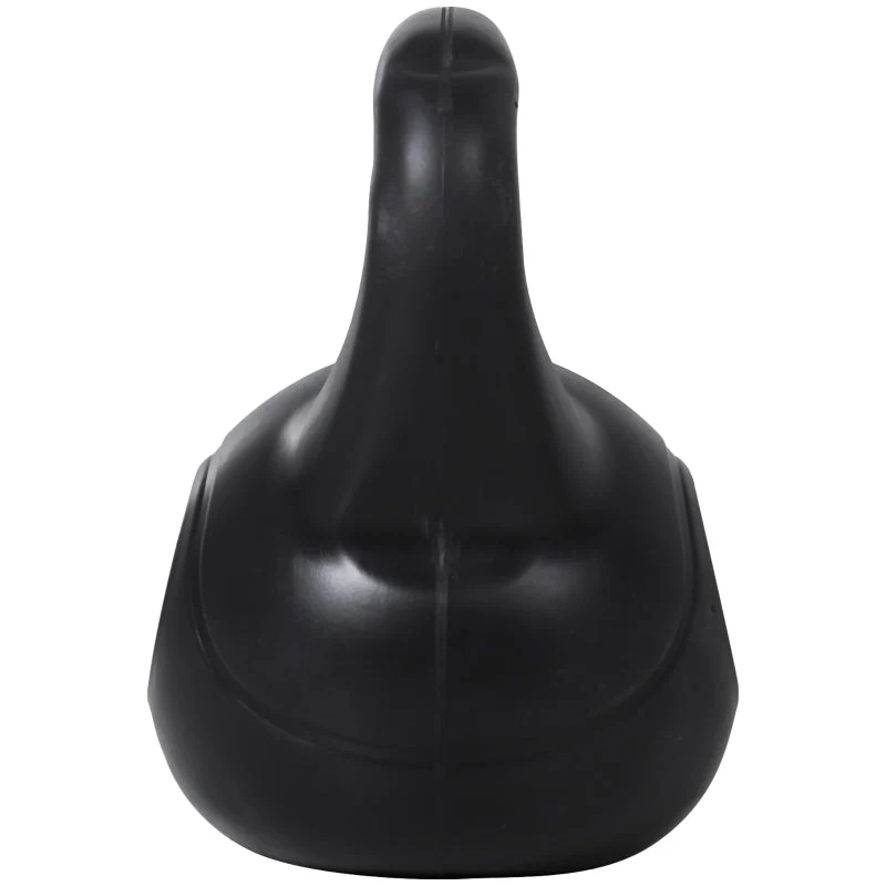 Kettlebell 10 kg Dumbbell Sand Filled Black - Image 8