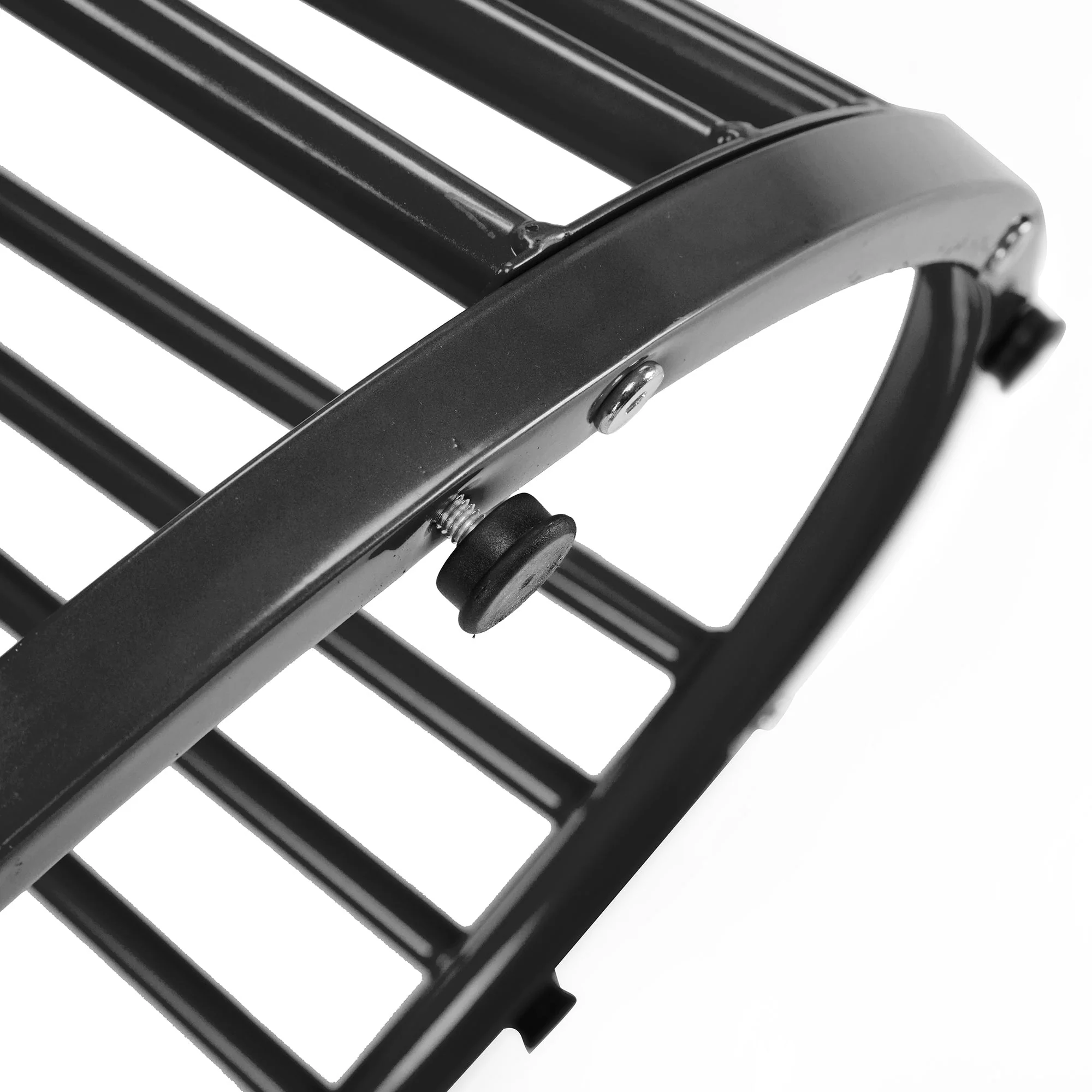Kitchen Table Modern Marble Top Sturdy Metal Frame - White/Black - Image 7