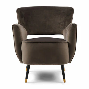 Laurel Armchair, velvet III, anthracite