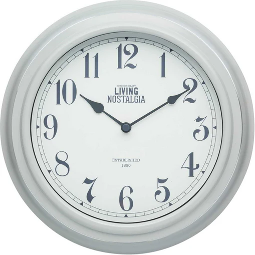 LN Wall Clock - Grey