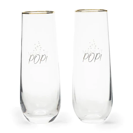 Make It Pop Party Glasses 2 pieces