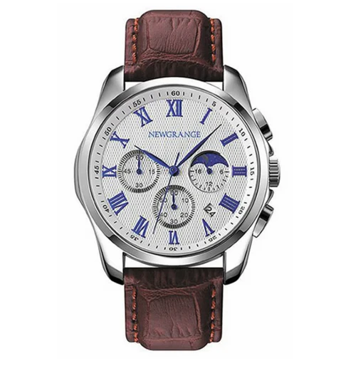 Mens Watch - Brown Strap