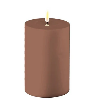 Mocca Outdoor LED Candle 10x15cm