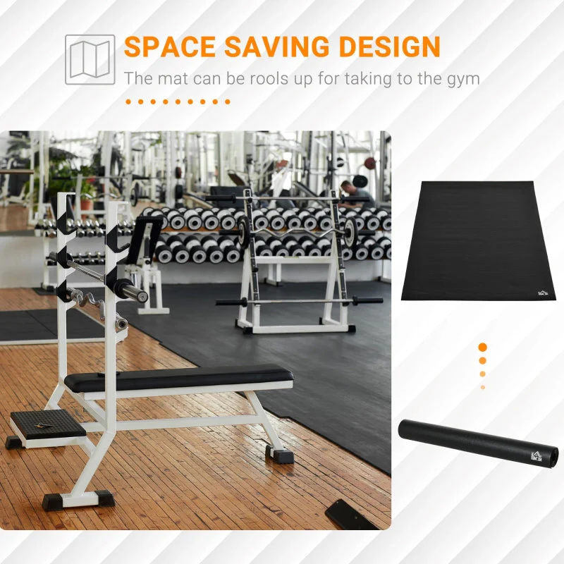Multi-purpose Exercise Equipment Protection Mat Non-slip, 180 x 90cm - Image 4
