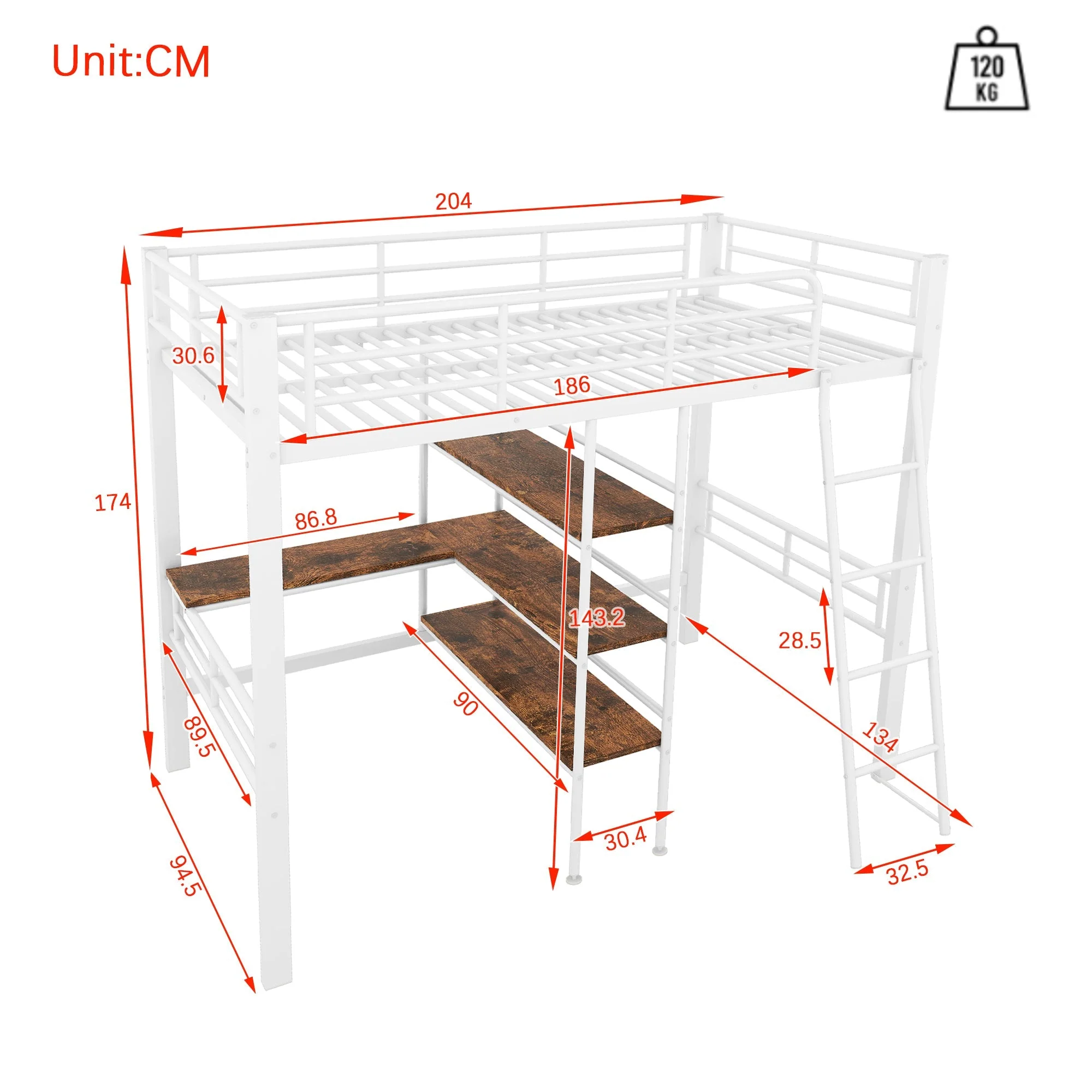 N636P196249K Bed Replacement Parts, Not Sold Separately - Image 9