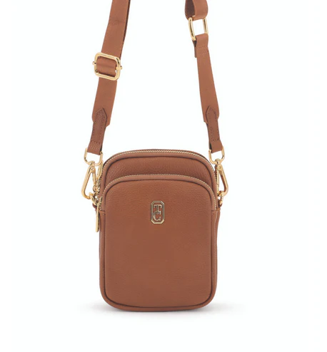 Naples Mini Crossbody Bag - Tan