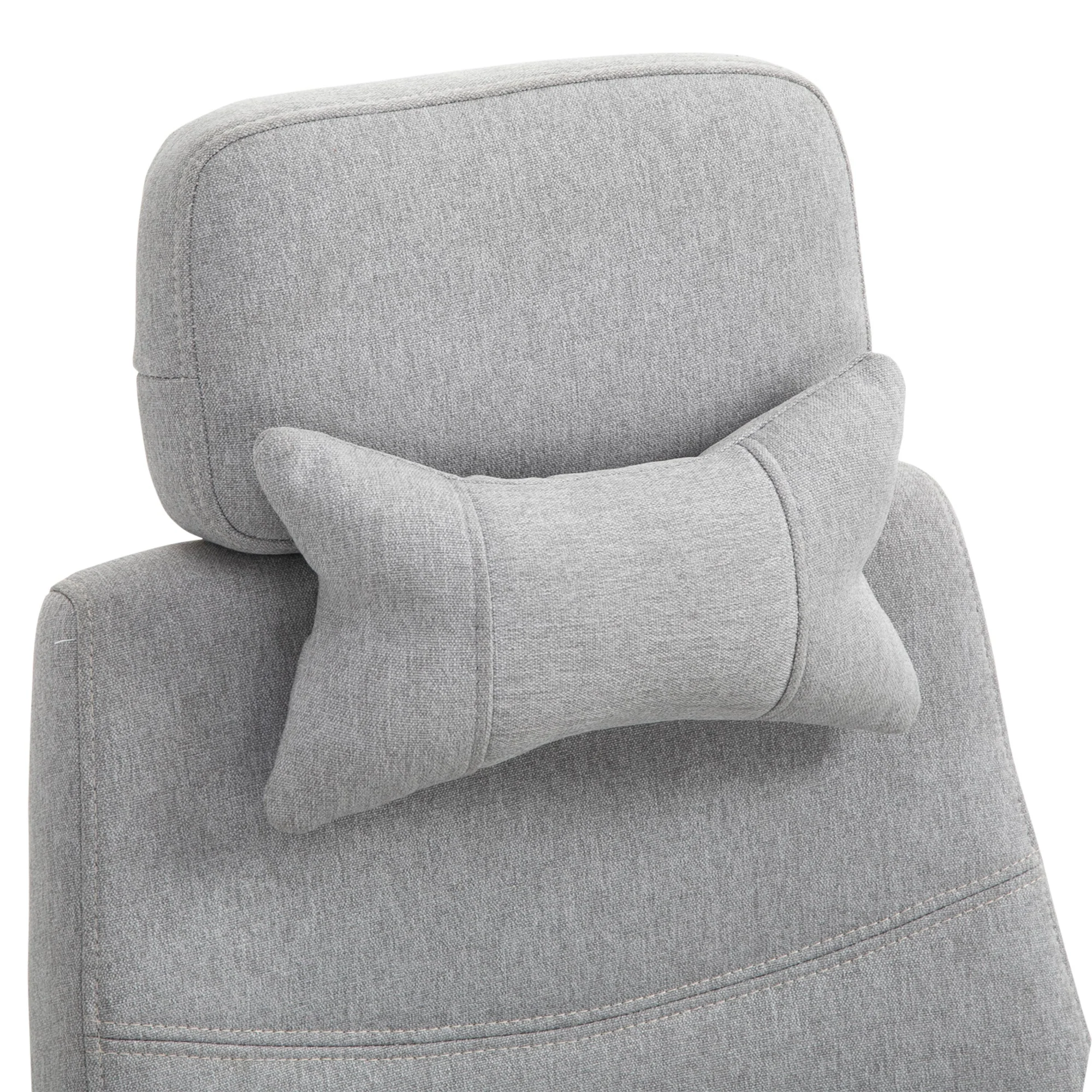 Office/Gaming Chair, Ergonomic with Casters, Polyester/Foam - Image 7