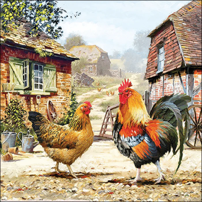 Paper Napkins - Rooster Ranch