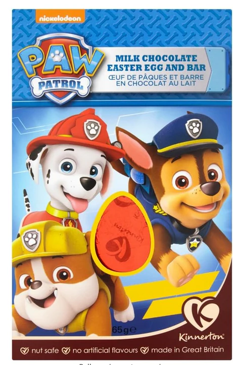 Paw Patrol Egg & Bar 50g
