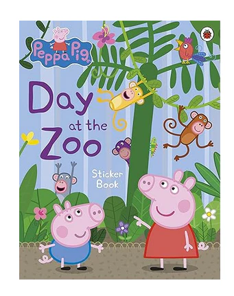 Peppa Day at The Zoo Stickers