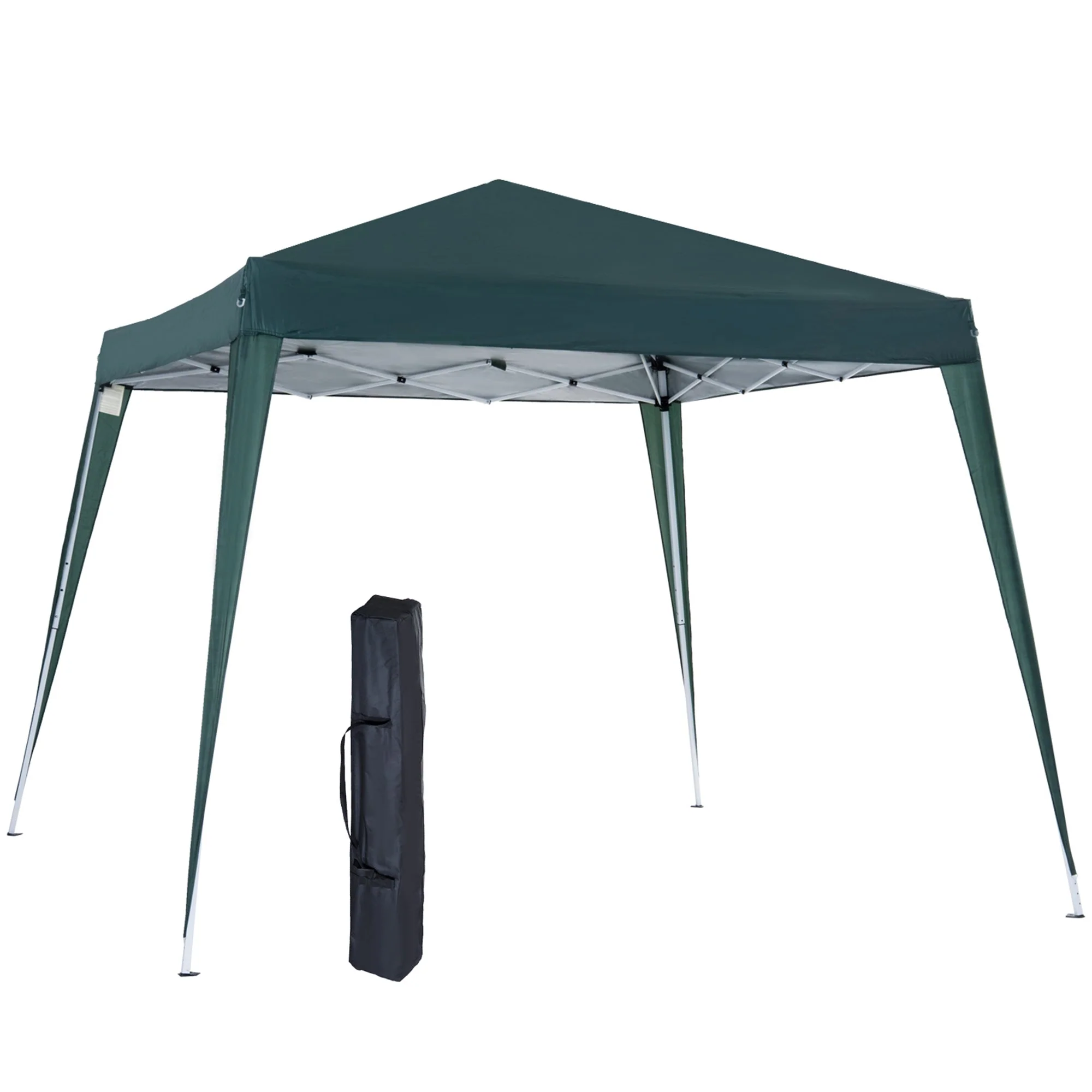 Pop-Up Gazebo, Party Tent, UV Protection, Foldable, Portable, Steel Green - Image 2