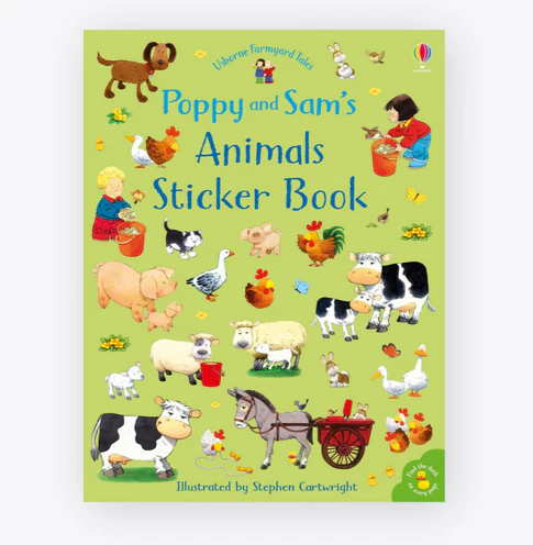 Poppy & Sam Animals Sticker Book
