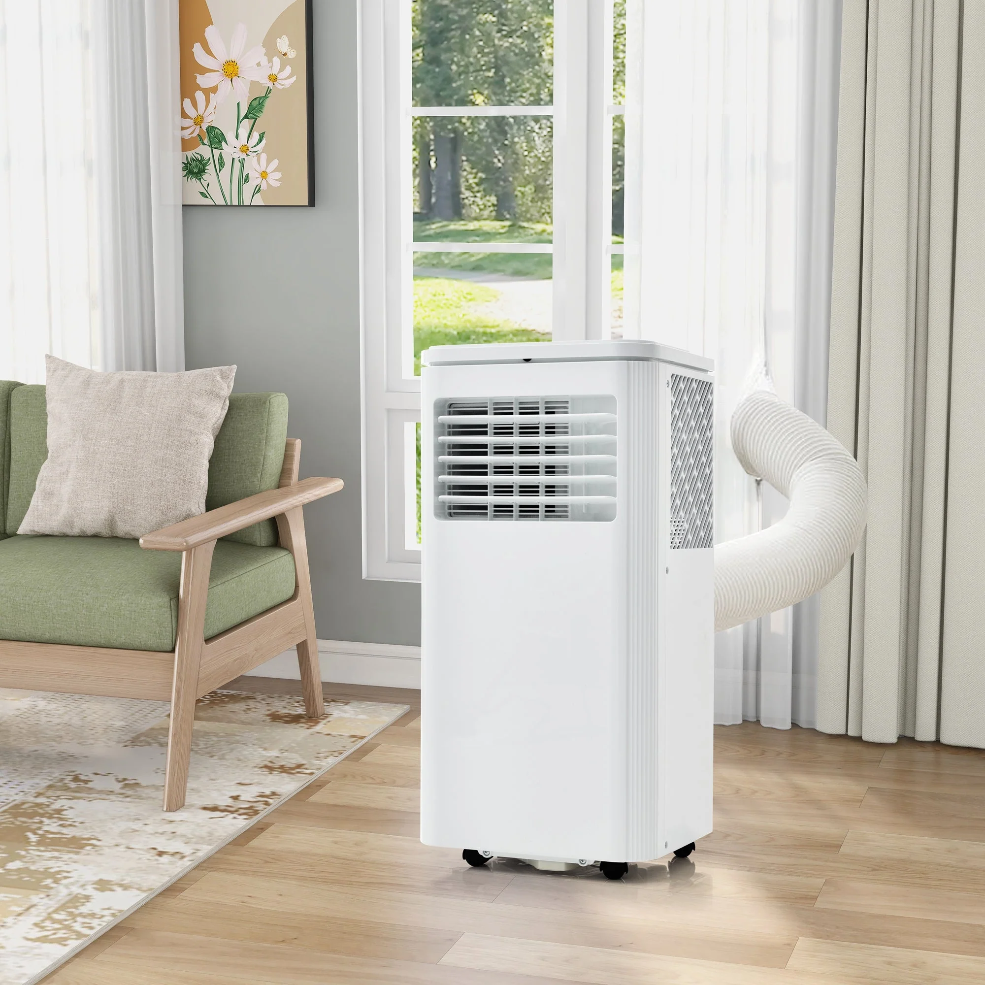 Portable Air Conditioner 9000 BTU/h 2.5kW Dehumidifier 100 m² A-Class - Image 6