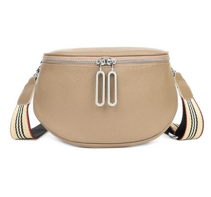 Pouch Style Shoulder Bag - Camel