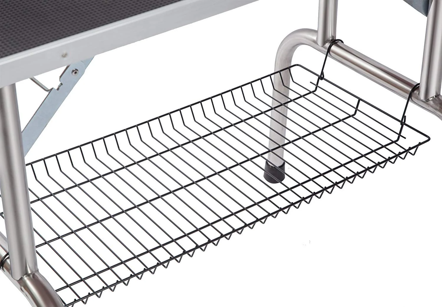 Professional Foldable Dog Grooming Table, Adjustable Arm, Robust, Mesh Tray & Rubber Mat - Image 5