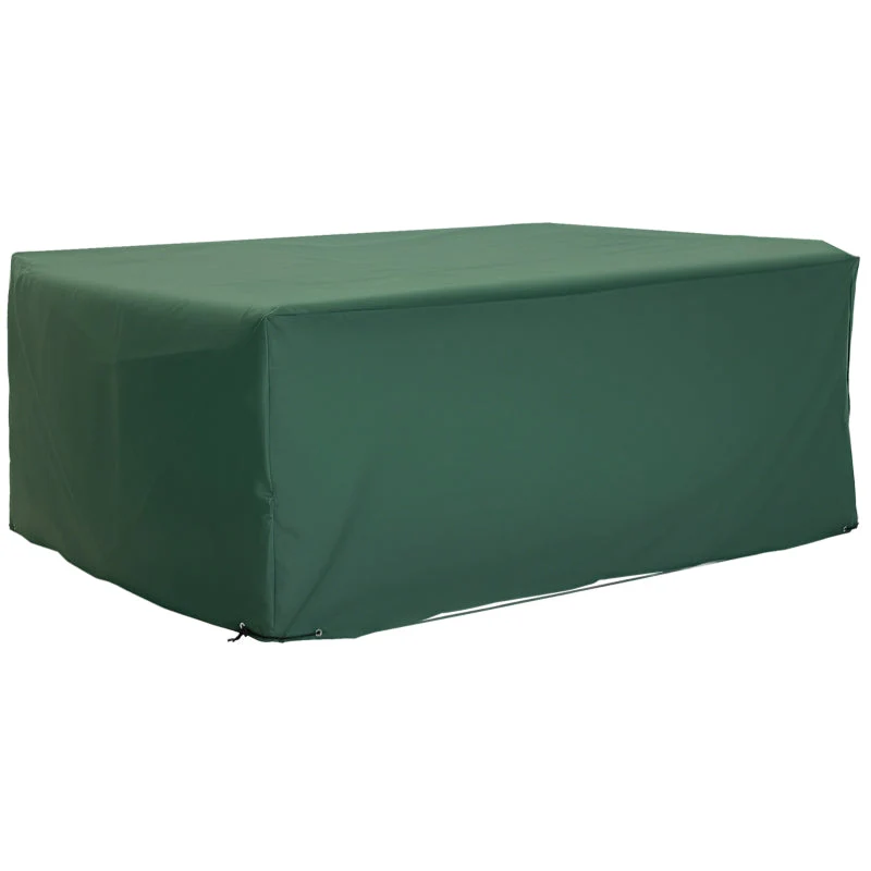 Protective Cover, Garden Furniture 600D Oxford, Green - Image 2