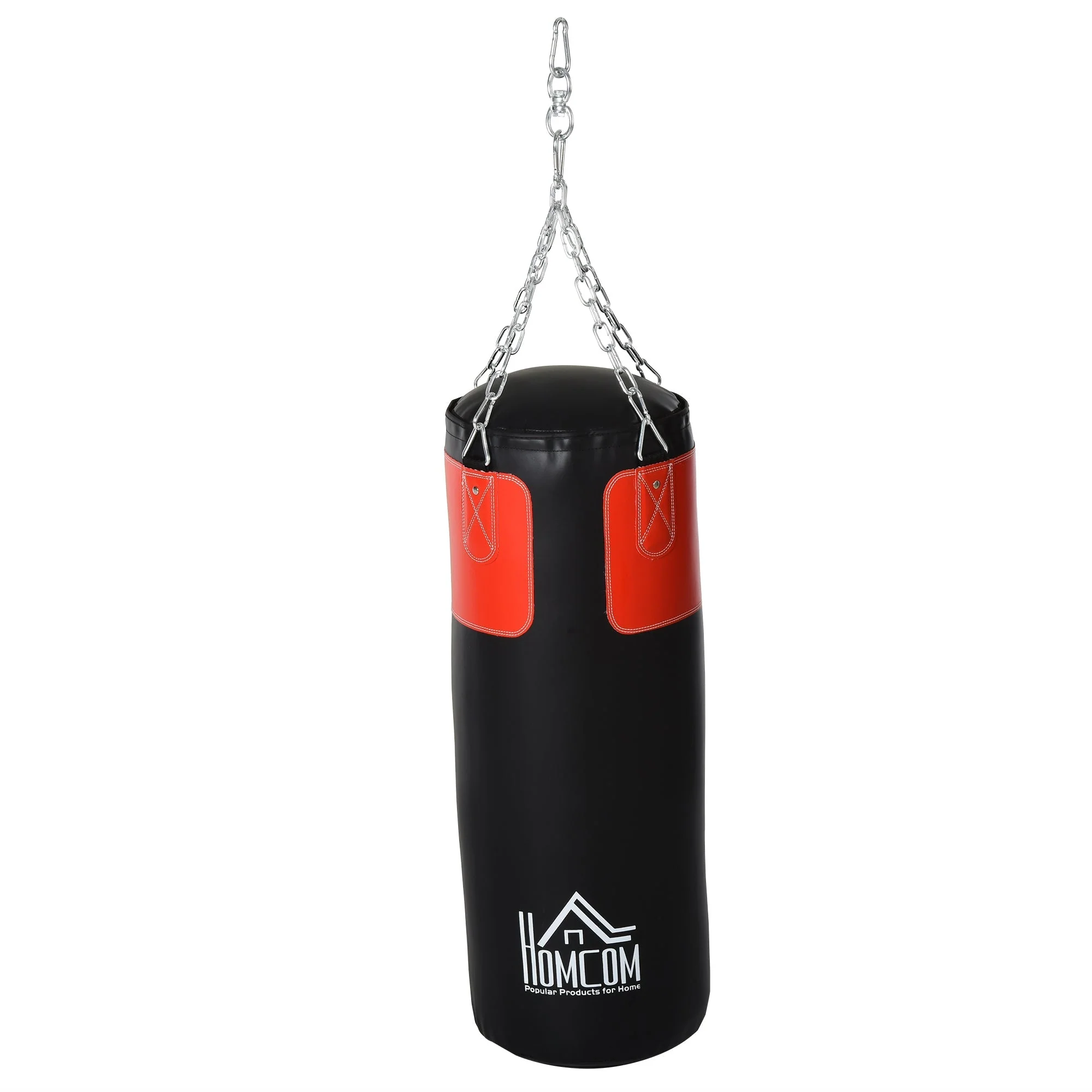 Punching Bag Set, Filled, 16kg, Black-Red - Image 3