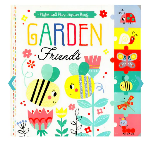 Puzzle & Book Garden Fun