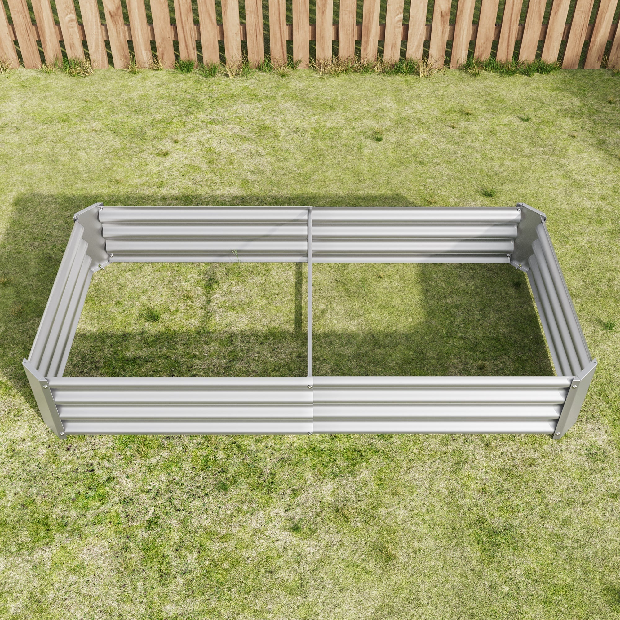 Raised Bed, Robust Sheet Steel Plant Kit, Anthracite - Image 8