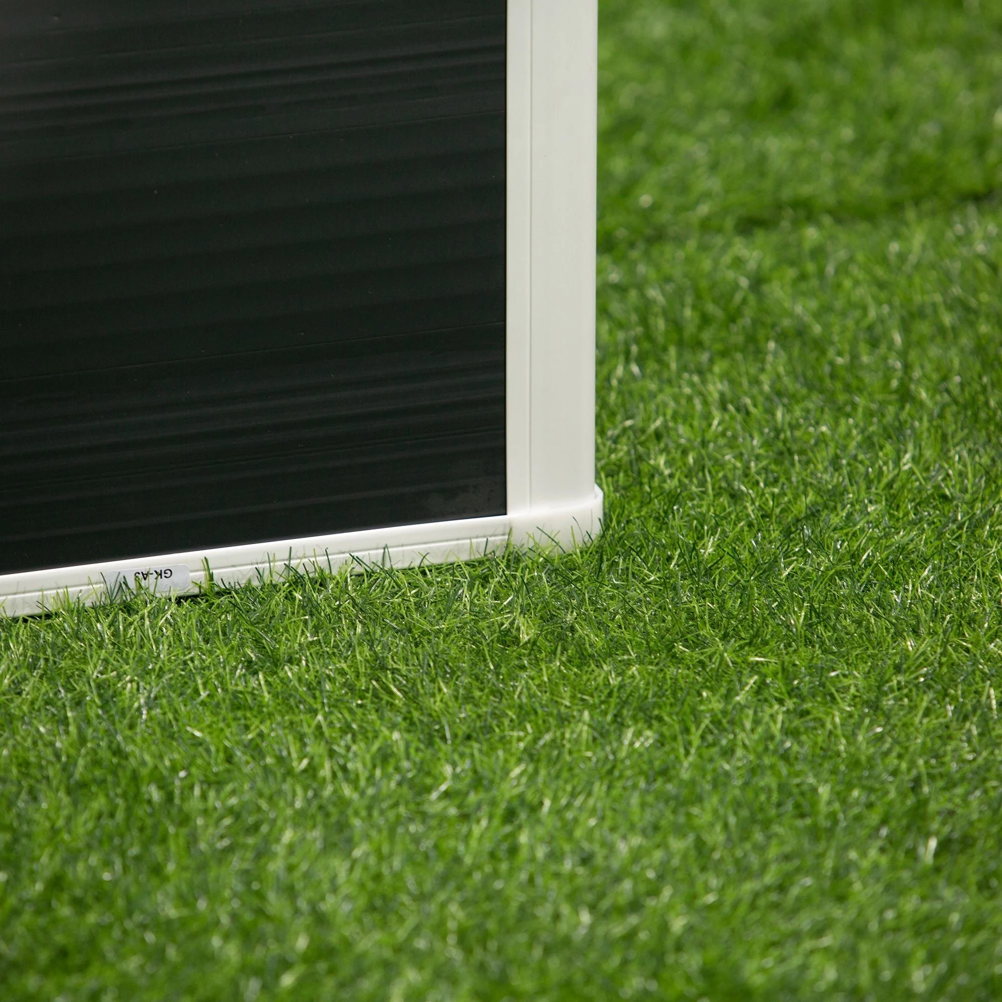 Raised Garden Bed Flower Box Planter 60x60x30cm Drainage Function Plastic Grey - Image 8