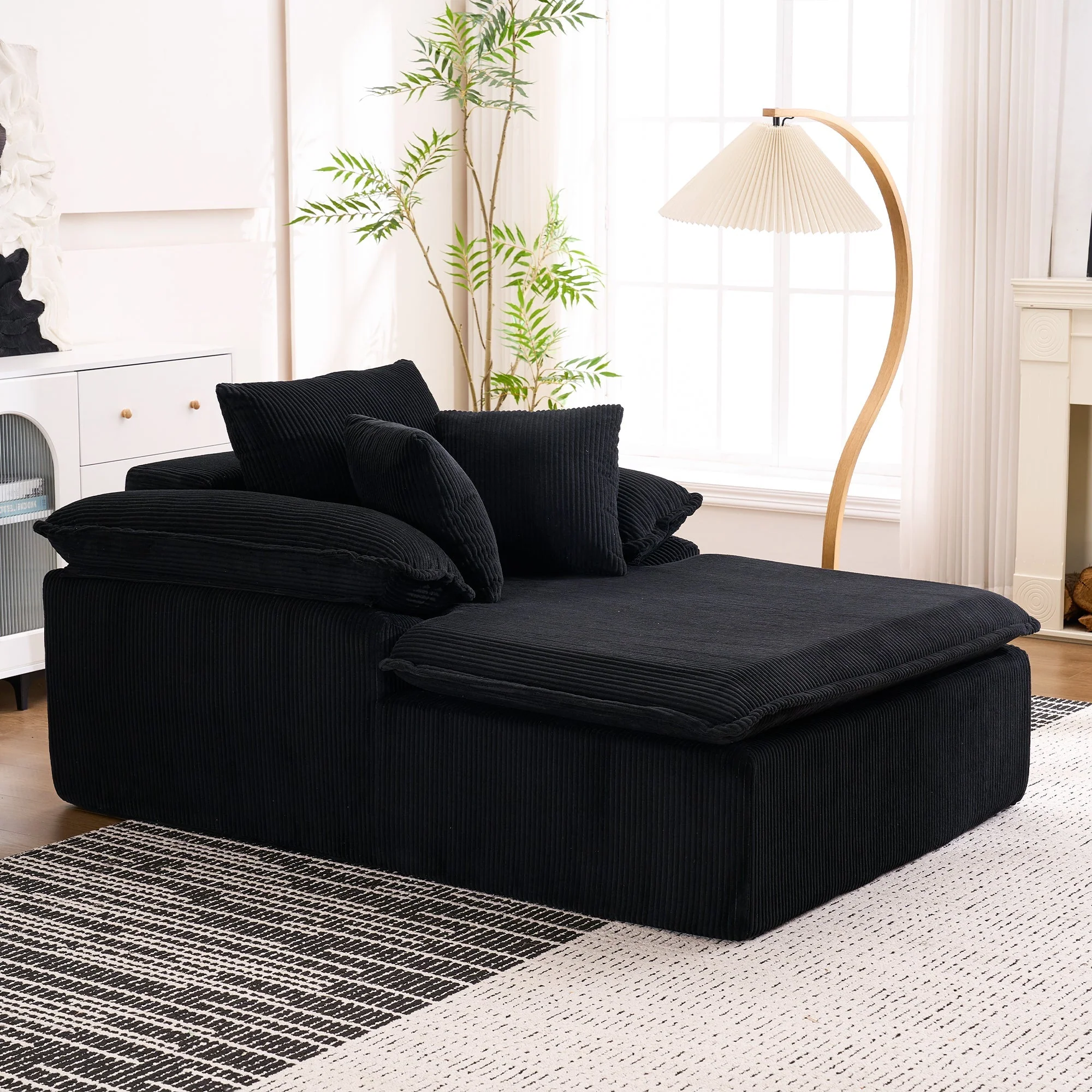 Reclining Sofa 46cm High Wide Armrests Frameless Design - Image 7