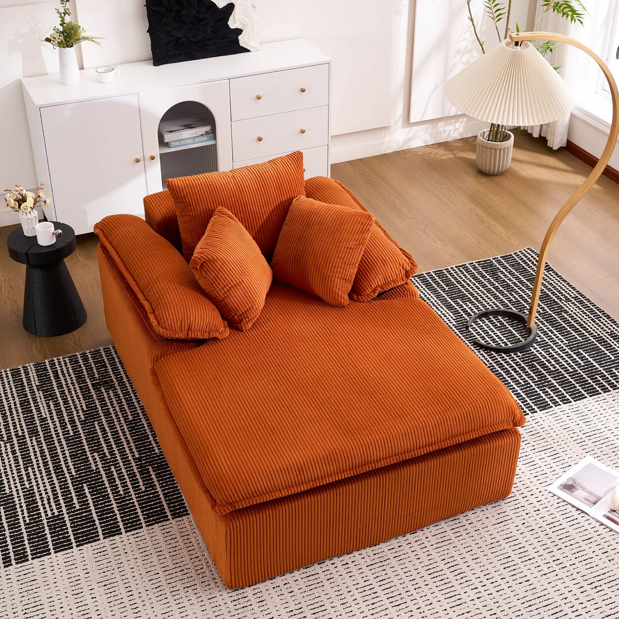 Reclining Sofa Frameless 46cm High Wide Armrests - Image 9
