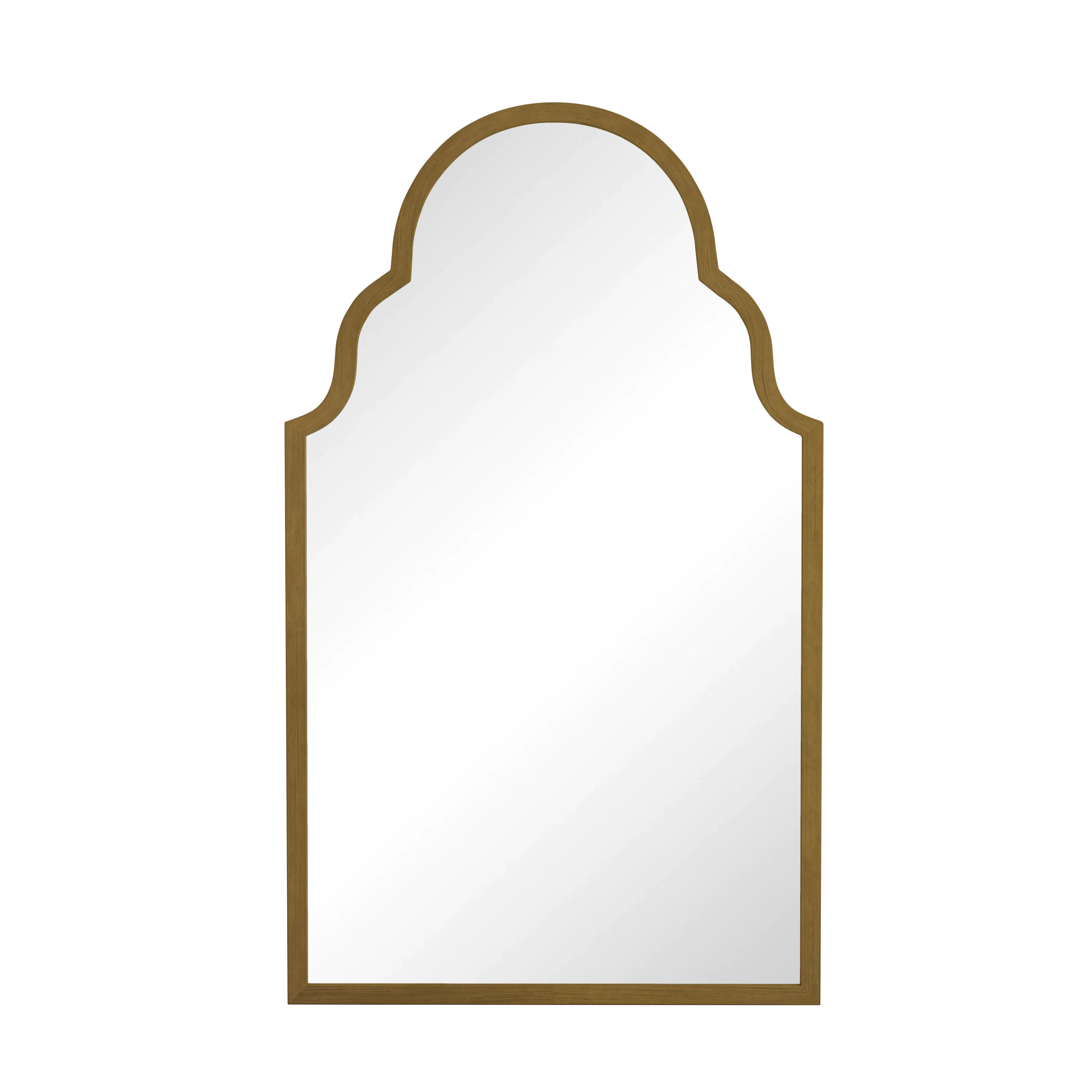 Rectangular Mirror, 61x101CM Wall Metal Frame, Bronze - Image 8