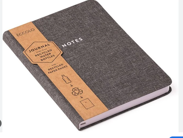 Recycled Journal A5 Gray Notes
