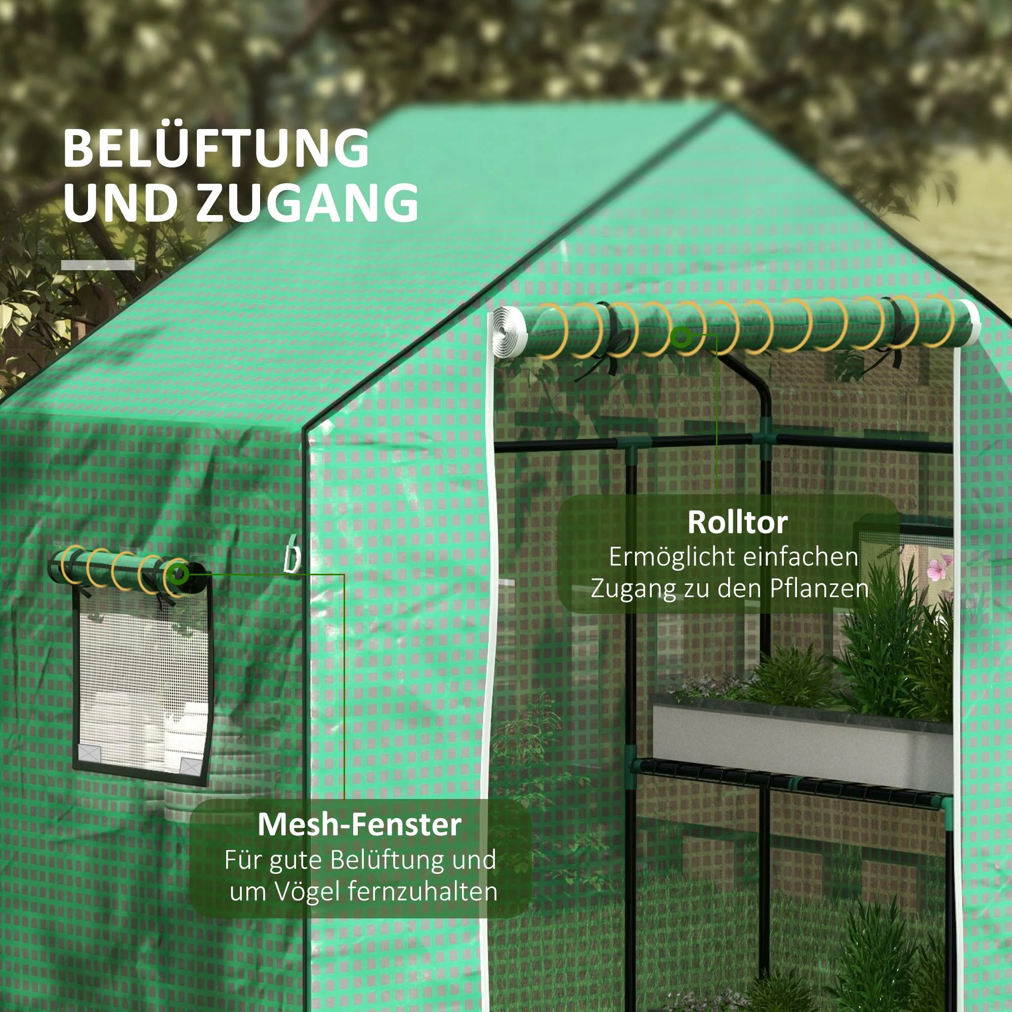 Replacement PE Film, UV Protection for Greenhouses Tomato Houses, PE Material - Image 6