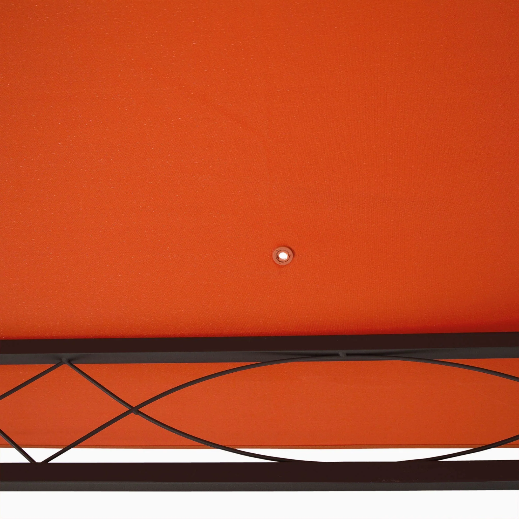 Replacement Roof Gazebo Sun Protection Cover Polyester Orange - Image 8