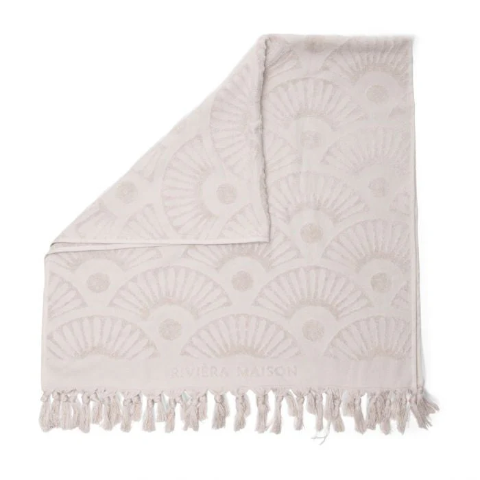 RM Wave Towel sand 140x70